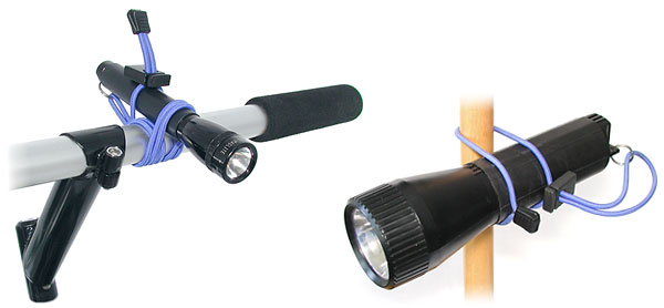Flashlight holder (hands-free) - DIY